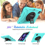 Custodia in silicone con presa rotante per iPad Pro 11