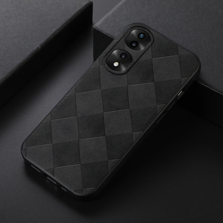 Custodia per telefono in PU scozzese intrecciata, For Honor 70 Pro / 70 Pro+, For Honor 70, For vivo S15, For Xiaomi Redmi Note 11T Pro, For Huawei Mate Xs 2