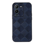 Custodia per telefono in PU scozzese intrecciata, For Honor 70 Pro / 70 Pro+, For Honor 70, For vivo S15, For Xiaomi Redmi Note 11T Pro, For Huawei Mate Xs 2