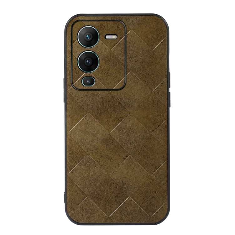 Custodia per telefono in PU scozzese intrecciata, For Honor 70 Pro / 70 Pro+, For Honor 70, For vivo S15, For Xiaomi Redmi Note 11T Pro, For Huawei Mate Xs 2