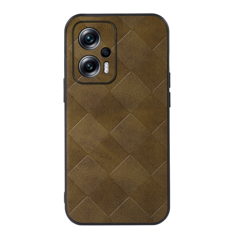 Custodia per telefono in PU scozzese intrecciata, For Honor 70 Pro / 70 Pro+, For Honor 70, For vivo S15, For Xiaomi Redmi Note 11T Pro, For Huawei Mate Xs 2