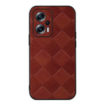 Custodia per telefono in PU scozzese intrecciata, For Honor 70 Pro / 70 Pro+, For Honor 70, For vivo S15, For Xiaomi Redmi Note 11T Pro, For Huawei Mate Xs 2
