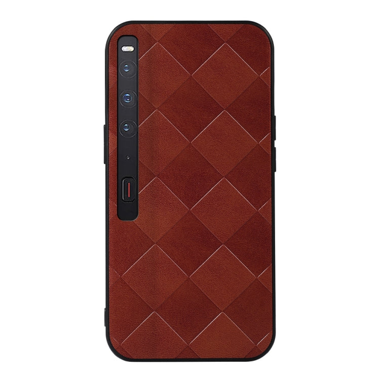 Custodia per telefono in PU scozzese intrecciata, For Honor 70 Pro / 70 Pro+, For Honor 70, For vivo S15, For Xiaomi Redmi Note 11T Pro, For Huawei Mate Xs 2