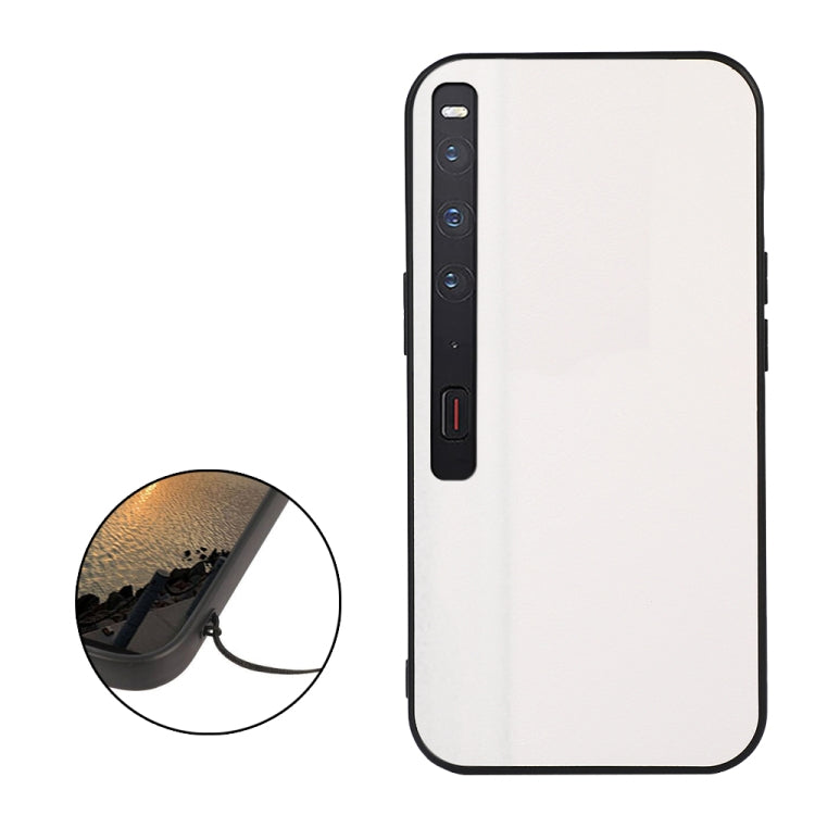 Custodia per telefono in PU con texture Litchi bicolore, For Huawei Mate Xs 2