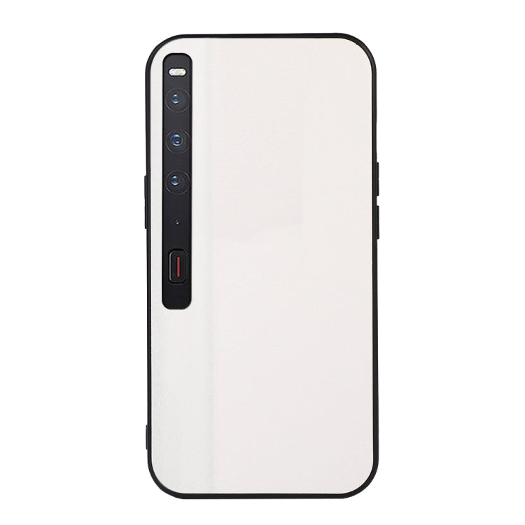 Custodia per telefono in PU con texture Litchi bicolore, For Huawei Mate Xs 2