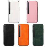 Custodia per telefono in PU con texture Litchi bicolore, For Huawei Mate Xs 2