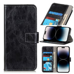 Custodia portafoglio in pelle per iPhone 14 Pro Max