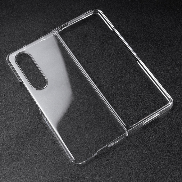 Custodia per telefono PC trasparente, For Samsung Galaxy Z Flip4, For Samsung Galaxy Z Fold4