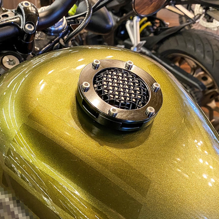 HP-Q088 Tappo serbatoio carburante modificato moto retrò per Harley XL883 / X48