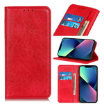 Custodia portafoglio in pelle per iPhone 14 Pro Max