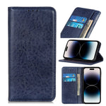 Custodia portafoglio in pelle per iPhone 14 Pro Max
