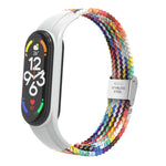 Cinturino integrato intrecciato in nylon regolabile, For Xiaomi Mi Band 7