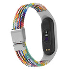 Cinturino integrato intrecciato in nylon regolabile, For Xiaomi Mi Band 7