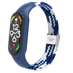 Cinturino integrato intrecciato in nylon regolabile, For Xiaomi Mi Band 7