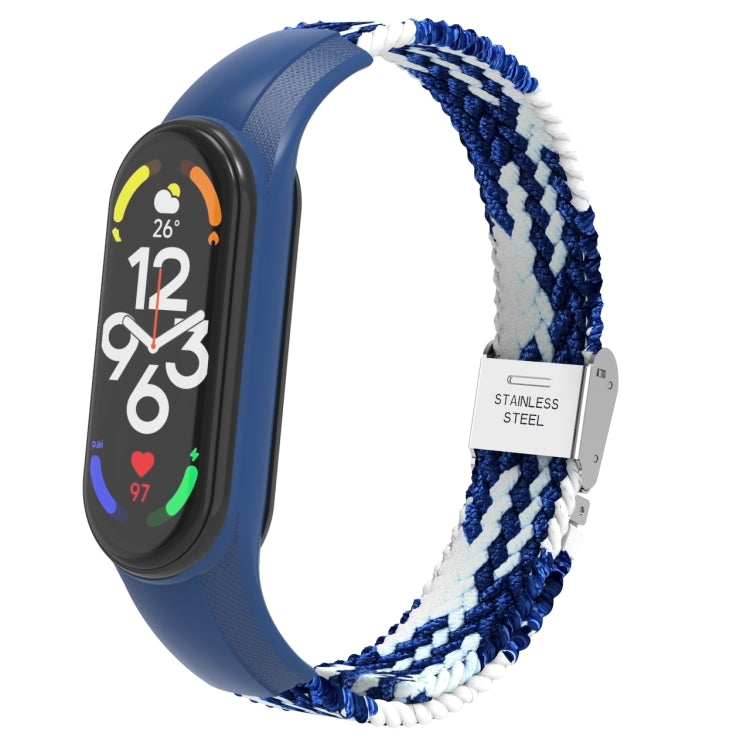 Cinturino integrato intrecciato in nylon regolabile, For Xiaomi Mi Band 7