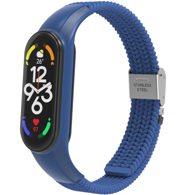 Cinturino integrato intrecciato in nylon regolabile, For Xiaomi Mi Band 7