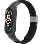 Cinturino integrato intrecciato in nylon regolabile, For Xiaomi Mi Band 7