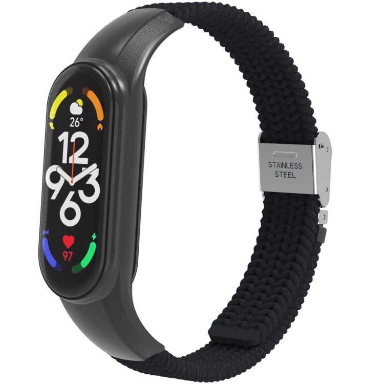 Cinturino integrato intrecciato in nylon regolabile, For Xiaomi Mi Band 7