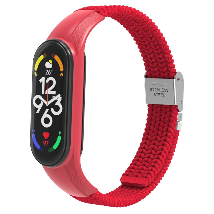 Cinturino integrato intrecciato in nylon regolabile, For Xiaomi Mi Band 7