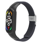 Cinturino integrato intrecciato in nylon regolabile, For Xiaomi Mi Band 7