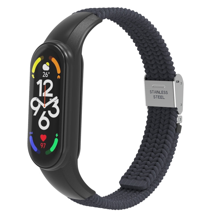 Cinturino integrato intrecciato in nylon regolabile, For Xiaomi Mi Band 7