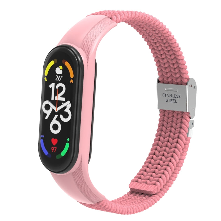 Cinturino integrato intrecciato in nylon regolabile, For Xiaomi Mi Band 7