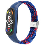 Cinturino integrato intrecciato in nylon regolabile, For Xiaomi Mi Band 7