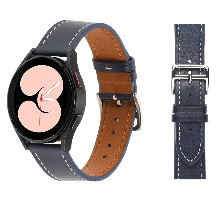 Cinturino in pelle intrecciata, For Samsung Galaxy Watch4 40mm / 44mm