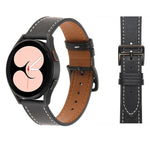 Cinturino in pelle intrecciata, For Samsung Galaxy Watch4 40mm / 44mm