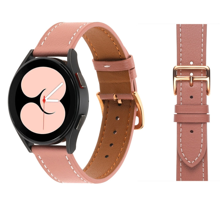 Cinturino in pelle intrecciata, For Samsung Galaxy Watch4 40mm / 44mm
