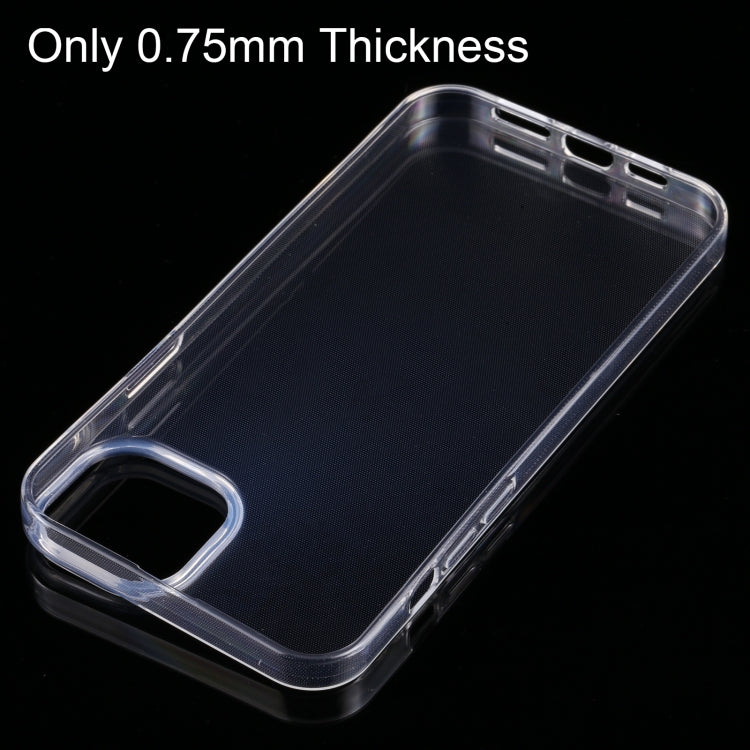 Custodia TPU trasparente ultrasottile per iPhone 14