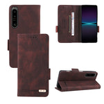 Custodia per cellulare in pelle con chiusura magnetica, For Sony Xperia 1 IV, For Sony Xperia 10 IV, For Sony Xperia Ace III, For Samsung Galaxy A22 5G