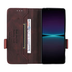 Custodia per cellulare in pelle con chiusura magnetica, For Sony Xperia 1 IV, For Sony Xperia 10 IV, For Sony Xperia Ace III, For Samsung Galaxy A22 5G