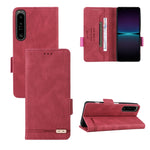 Custodia per cellulare in pelle con chiusura magnetica, For Sony Xperia 1 IV, For Sony Xperia 10 IV, For Sony Xperia Ace III, For Samsung Galaxy A22 5G