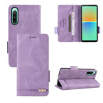 Custodia per cellulare in pelle con chiusura magnetica, For Sony Xperia 1 IV, For Sony Xperia 10 IV, For Sony Xperia Ace III, For Samsung Galaxy A22 5G