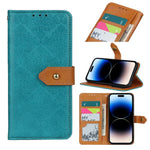 Custodia portafoglio in pelle PU con rilievo floreale per iPhone