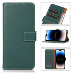 Custodia portafoglio in pelle per iPhone 14