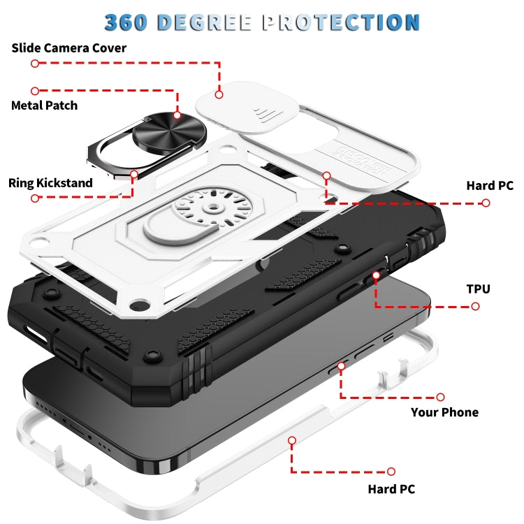 Cover TPU con scorrimento fotocamera per iPhone 14