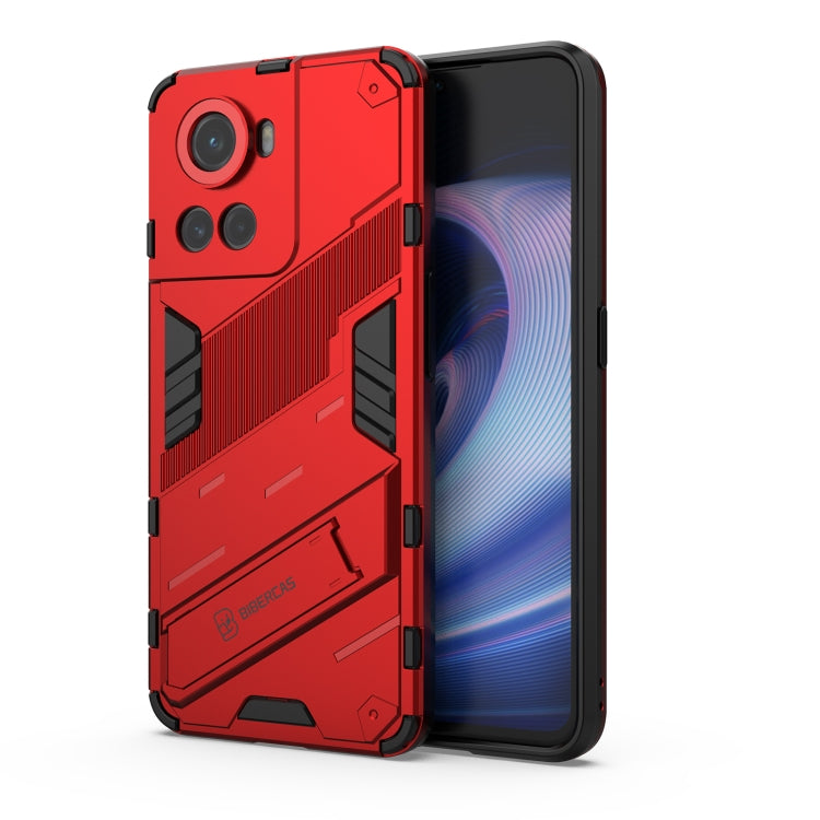 Punk Armor PC + Custodia per telefono in TPU con supporto, For OnePlus Ace 5G