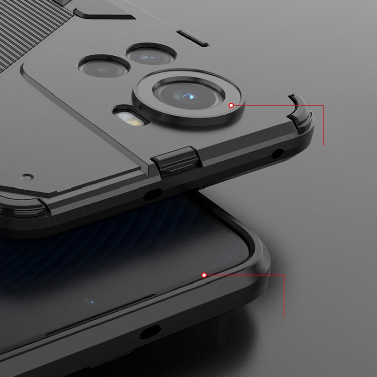 Punk Armor PC + Custodia per telefono in TPU con supporto, For OnePlus Ace 5G