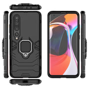 Custodia protettiva antiurto per PC + TPU con supporto per anello magnetico, For Xiaomi Mi 10, For Xiaomi Mi 10 Pro
