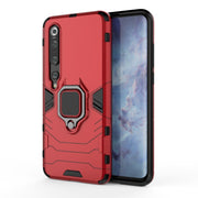 Custodia protettiva antiurto per PC + TPU con supporto per anello magnetico, For Xiaomi Mi 10, For Xiaomi Mi 10 Pro