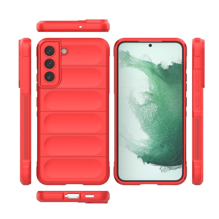 Magic Shield TPU + custodia per telefono in flanella, For Samsung Galaxy S22+ 5G