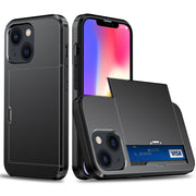 Custodia protettiva antiurto per telefono con slot per schede scorrevoli, For iPhone 14, For iPhone 14 Plus