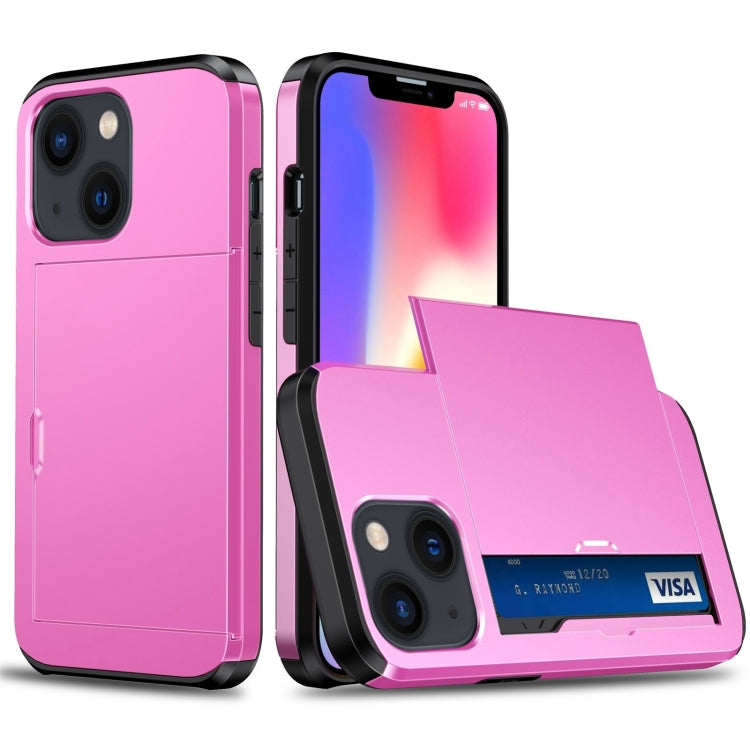 Custodia antiurto con slot per schede per iPhone 14