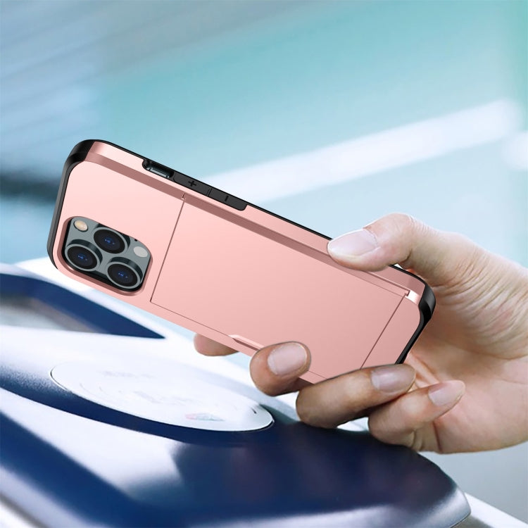 Custodia antiurto con slot per schede per iPhone 14