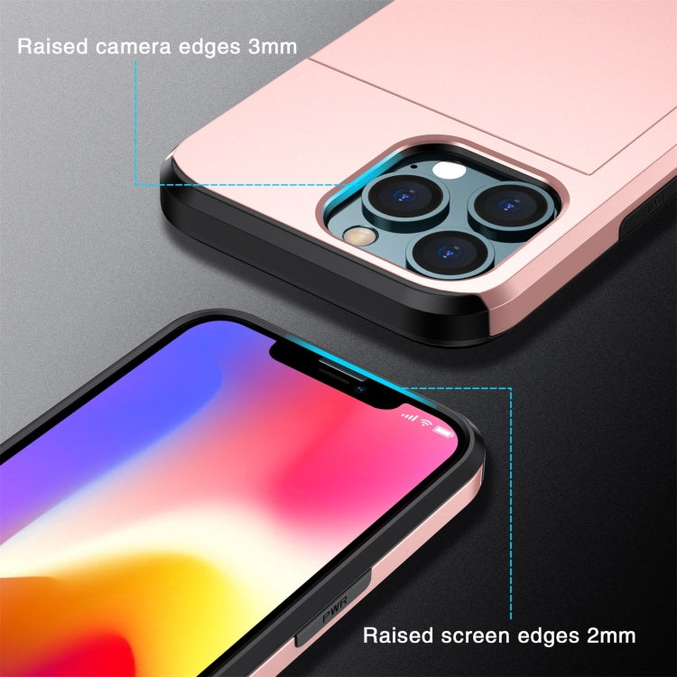 Custodia antiurto con slot carte per iPhone 14 Pro Max