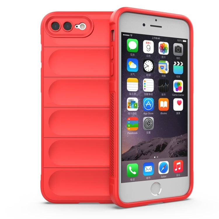 Custodia TPU con flanella per iPhone SE 2022/2020 e 8/7