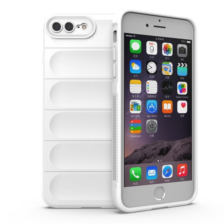 Custodia TPU con flanella per iPhone SE 2022/2020 e 8/7