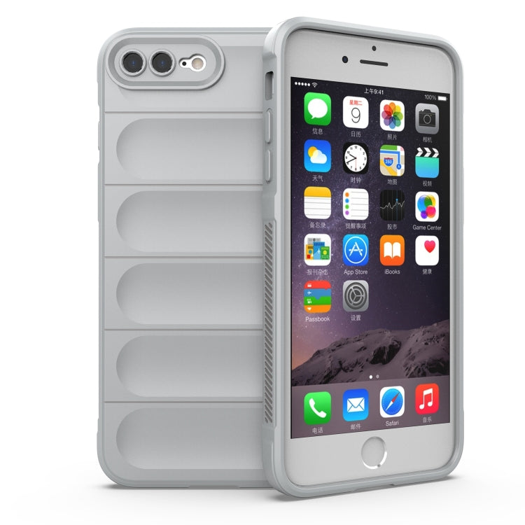 Custodia TPU con flanella per iPhone SE 2022/2020 e 8/7